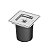 Lixeira de Embutir Clean Square em Aço Inox com Balde Plástico 5L - TRAMONTINA - Imagem 1