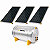 Aquecedor Solar 600L com 3 Coletores de 2m² SOLETROL - Imagem 1