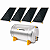 Aquecedor Solar 800L com 4 Coletores de 2m² SOLETROL - Imagem 1