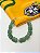 Pulseira Quartzo Verde Retangular Prata 925 - Imagem 1