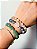 Pulseira Fio Liso Sodalita 8mm Quartzo Cristal Prata 925 - Imagem 2
