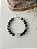 Pulseira Fio Liso Sodalita 8mm Quartzo Cristal Prata 925 - Imagem 1