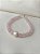 Pulseira Fio Liso Quartzo Rosa e Pérola Prata 925 - Imagem 2