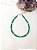 Pulseira Fio Liso Ágata Verde e Prata 925 - Imagem 3