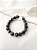 Pulseira Fio Liso Labradorita 8mm Prata 925 - Imagem 1