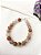 Pulseira Fio Liso Quartzo com Rutilo Vermelho Prata 925 - Imagem 1