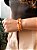 Pulseira Fio Liso Quartzo com Rutilo Vermelho Prata 925 - Imagem 2