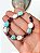 Pulseira Turquesa, Ametista, Pérola e Prata 925 - Imagem 2
