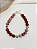 Pulseira Maia - Rodrocrosita, Jaspe Dálmata e Vermelho e Prata 925 - Imagem 1