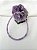 Pulseira Fio Liso Ametista Prata 925 - Imagem 1