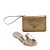 CHINELO MELISSA GOOD TIMES 32724 BEGE/OURO - Imagem 1