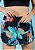 Boardshort floral preto tropical - Imagem 1