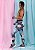 Legging floral preto tropical - Imagem 4