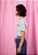 T-shirt listrada azul Loveboard arco-íris - Imagem 5