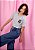 T-shirt listrada azul Loveboard vibes - Imagem 5
