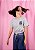 T-shirt listrada azul Loveboard vibes - Imagem 4