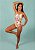 Maiô body floral amarelo retro - Imagem 5