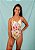 Maiô body floral amarelo retro - Imagem 2