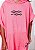Poncho atoalhado de surf Ondinhas rosa | Roupão de surfista - Imagem 1