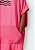 Poncho atoalhado de surf Ondinhas rosa | Roupão de surfista - Imagem 6
