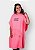 Poncho atoalhado de surf Ondinhas rosa | Roupão de surfista - Imagem 2