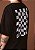 T-shirt over preta quadriculada - Imagem 8