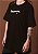 T-shirt over preta quadriculada - Imagem 1
