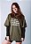 T-shirt over verde salgar o corpo para adoçar a alma - Imagem 1