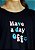 T-shirt oversize preta have a day off - Imagem 5