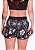 Boardshort floral preto e branco - Imagem 4