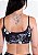 Top alcinha dupla face floral preto e branco - Imagem 9