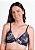Top alcinha dupla face floral preto e branco - Imagem 7