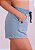 Shorts moletom ecológico azul - Imagem 3