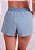 Shorts moletom ecológico azul - Imagem 4