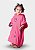 Poncho atoalhado de surf - Infantil - Rosa - Imagem 1