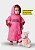 Poncho atoalhado de surf - Infantil - Rosa - Imagem 4