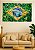 Canga floral bandeira do Brasil - Imagem 6
