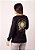 Blusa manga longa preta girassol - Imagem 5