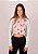 Blusa cropped manga longa floral - Imagem 3