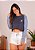 Blusa cropped manga longa eco - Imagem 2