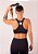 Top ativa dupla face preto e tie dye azul - Imagem 6