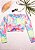 Top cropped tie dye Silveira - Imagem 1