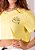 Cropped amarelo sonhe viva realize - Imagem 1