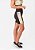 Shorts biker recorte lateral floral amarelo Maldivas - Imagem 6