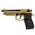 Pistola Airsoft M9A1 Tan WE GBB 6mm - Full Metal - Imagem 1