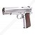 Pistola Airsoft 1911 WE GBB Mate Chrome 6mm - Full Metal - Imagem 3