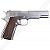 Pistola Airsoft 1911 WE GBB Mate Chrome 6mm - Full Metal - Imagem 2