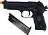 Pistola Airsoft M92 Gen.2 WE Black GBB 6mm - Full Metal - Imagem 2