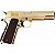 Pistola Airsoft 1911 WE Gold GBB 6mm - Full Metal - Imagem 2