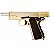 Pistola Airsoft 1911 WE Gold GBB 6mm - Full Metal - Imagem 3